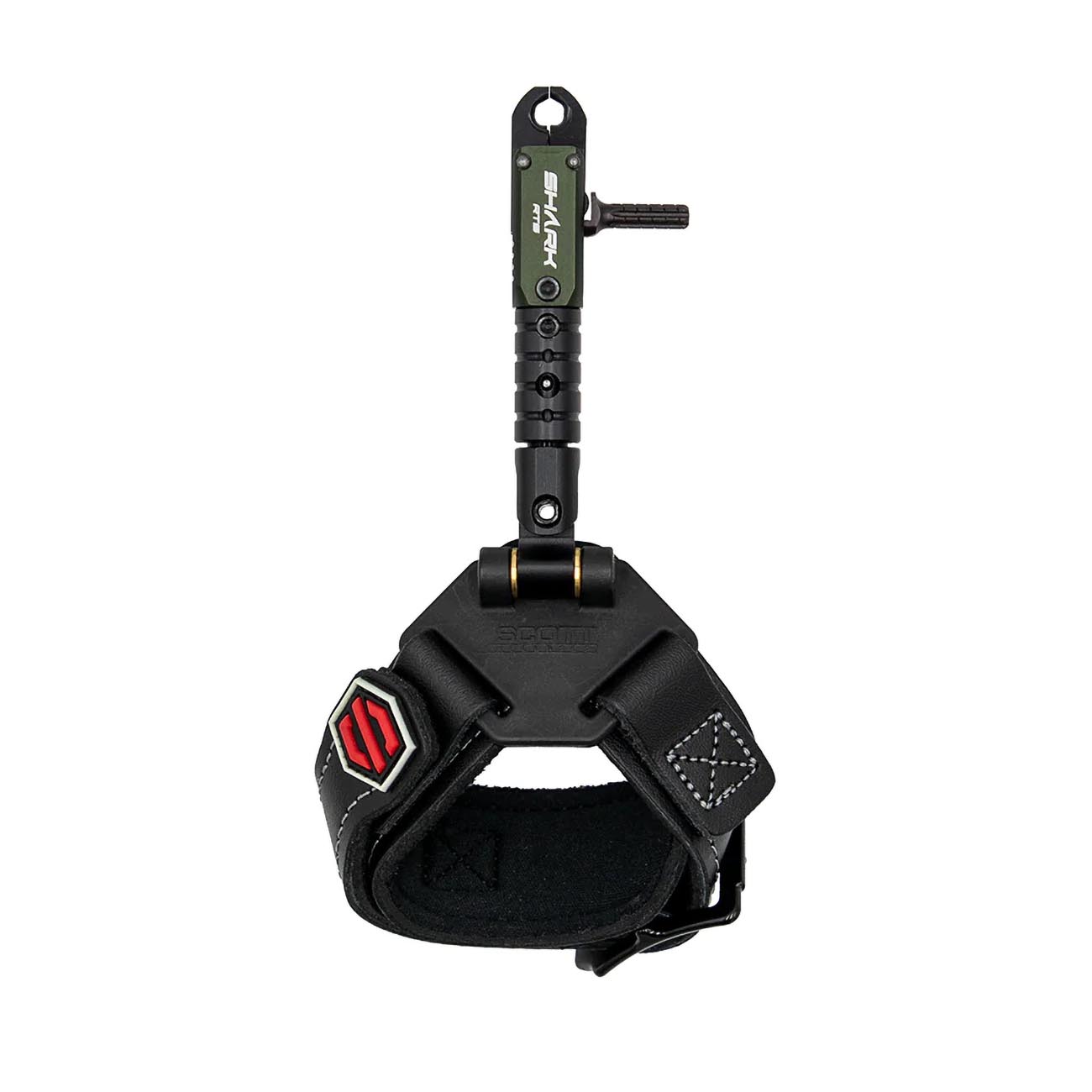 Scott "Shark RTS" Double Jaw Black Leather Release (Green Accents)