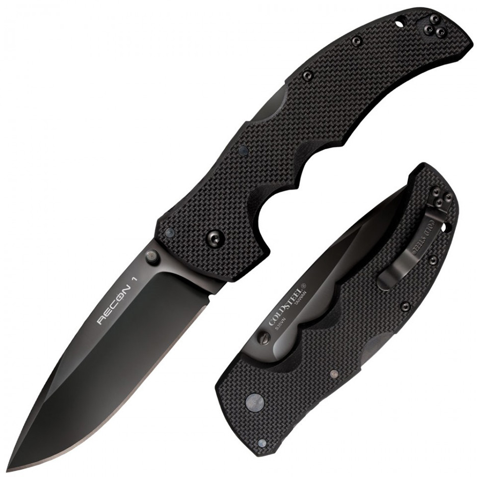 Cold Steel 4" Folding Pocket Knife (Black)