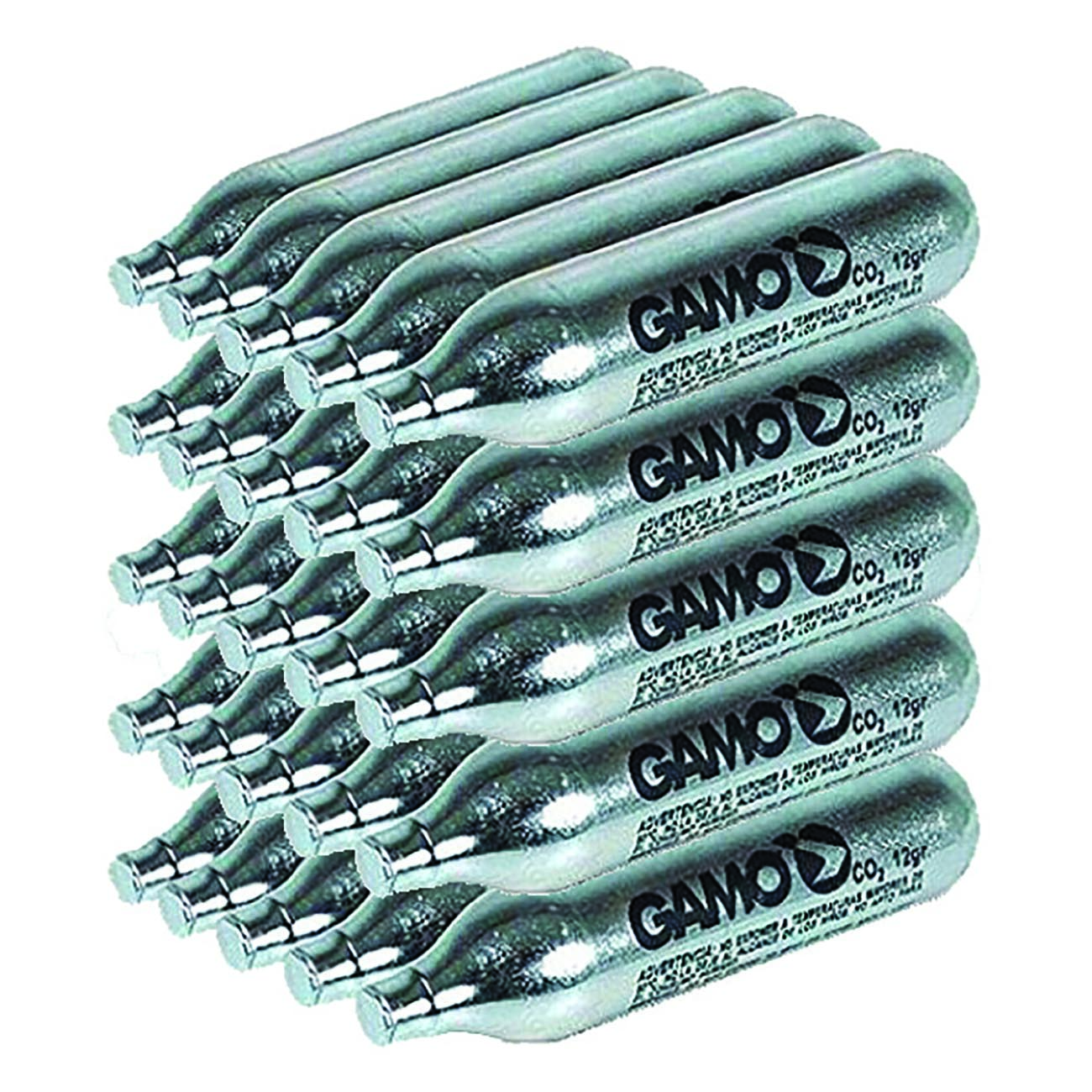 Gamo 12-Gram Replacement CO2 Cylinders 25-Pack