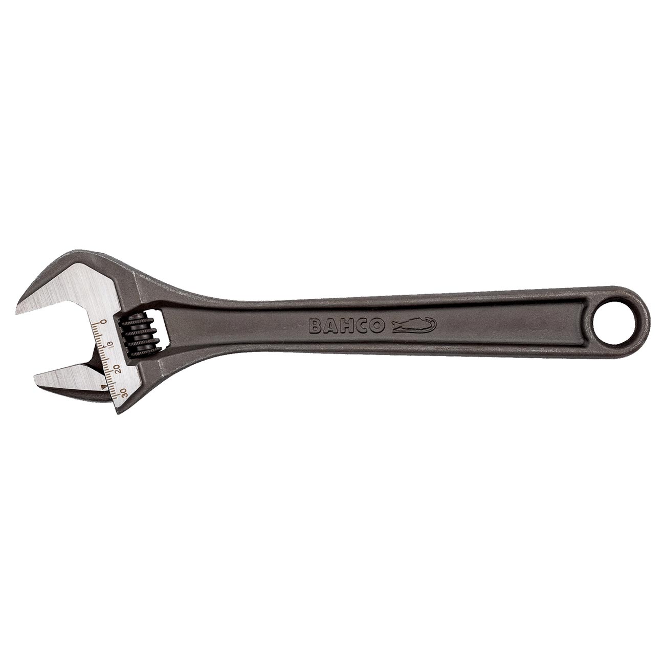 Bahco 12″ Slim Head Adjustable Wrench with Black Phosphate Finish