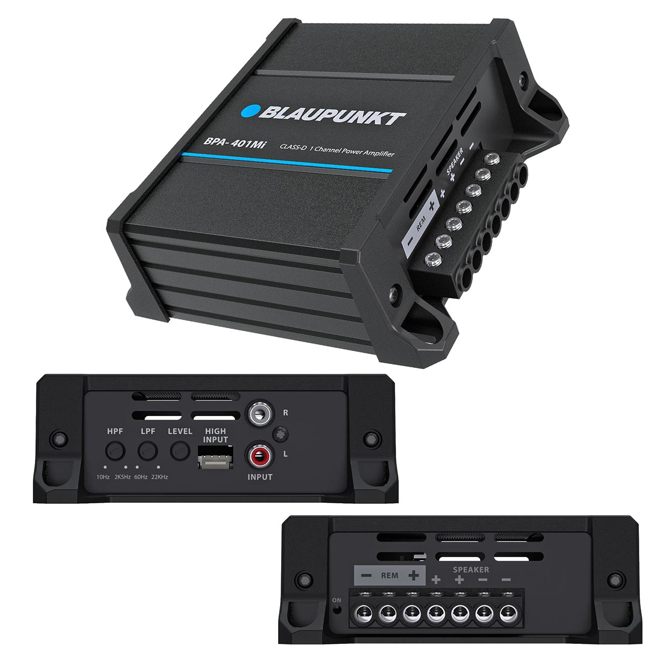 Blaupunkt Micro Class D Monoblock Amplifier 410W RMS