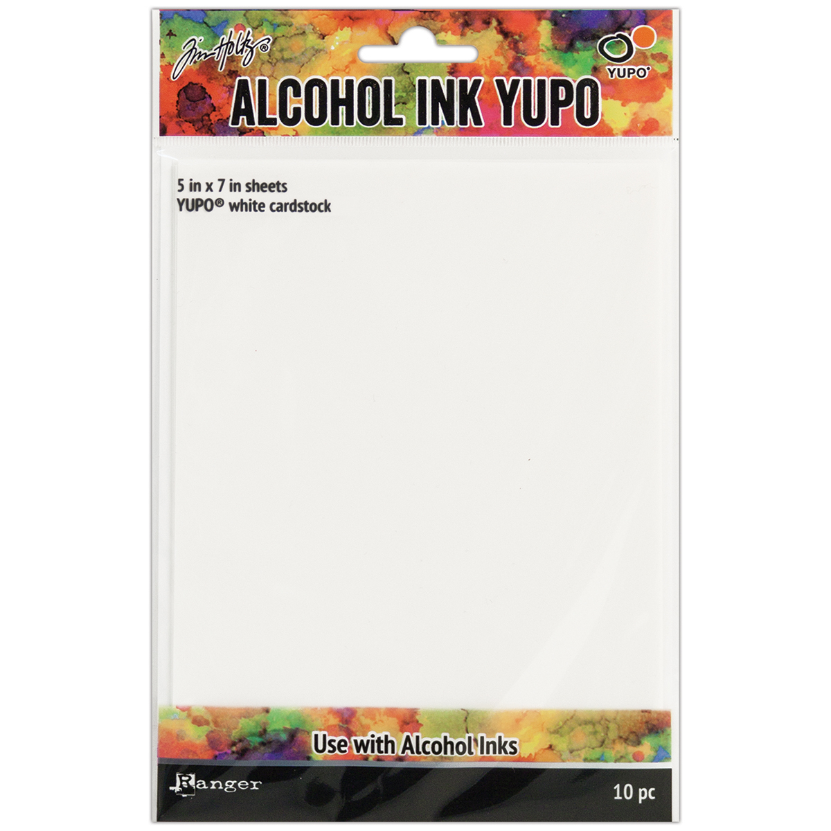 Ranger Tim Holtz Alcohol Ink Surfaces Yupo Paper White