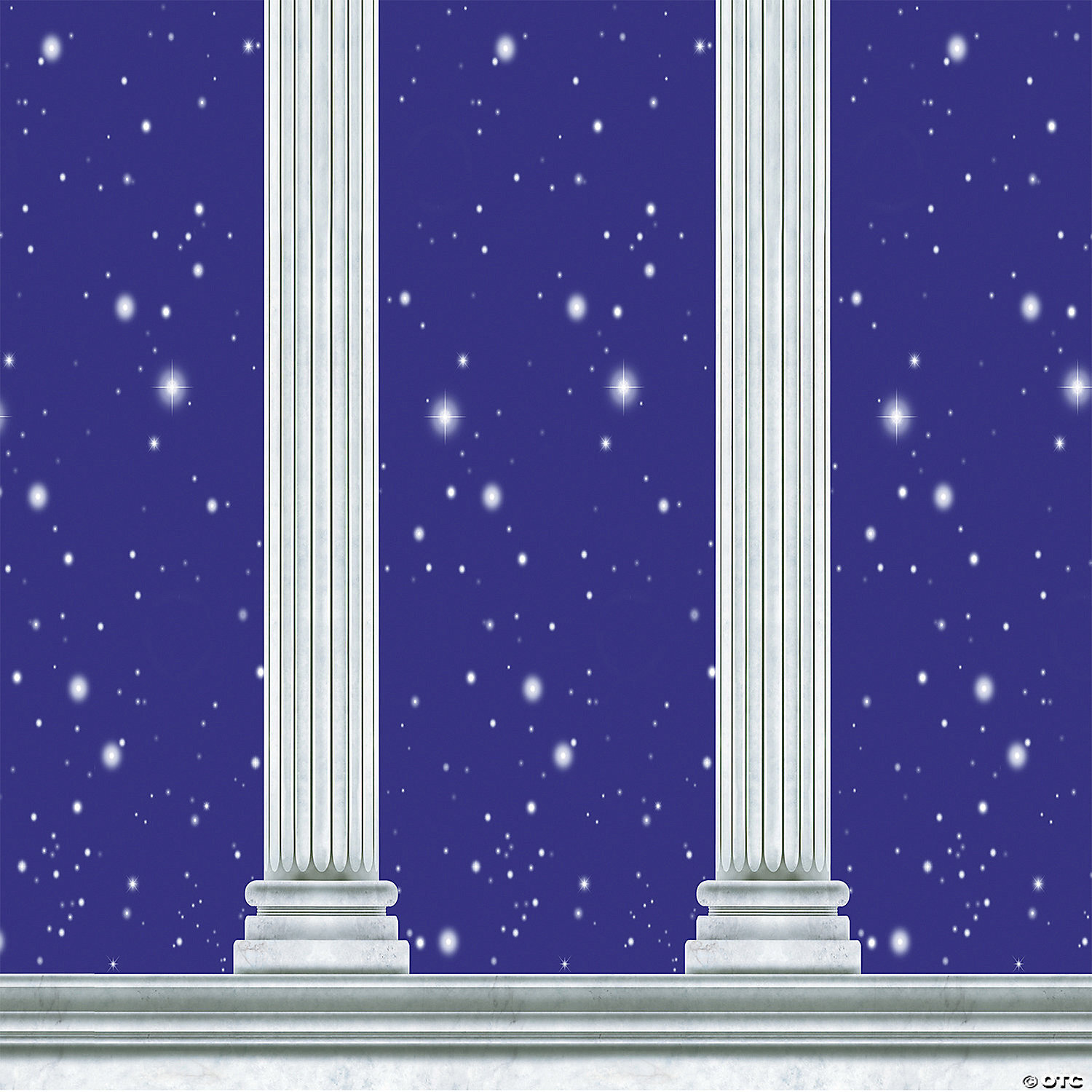Column backdrop
