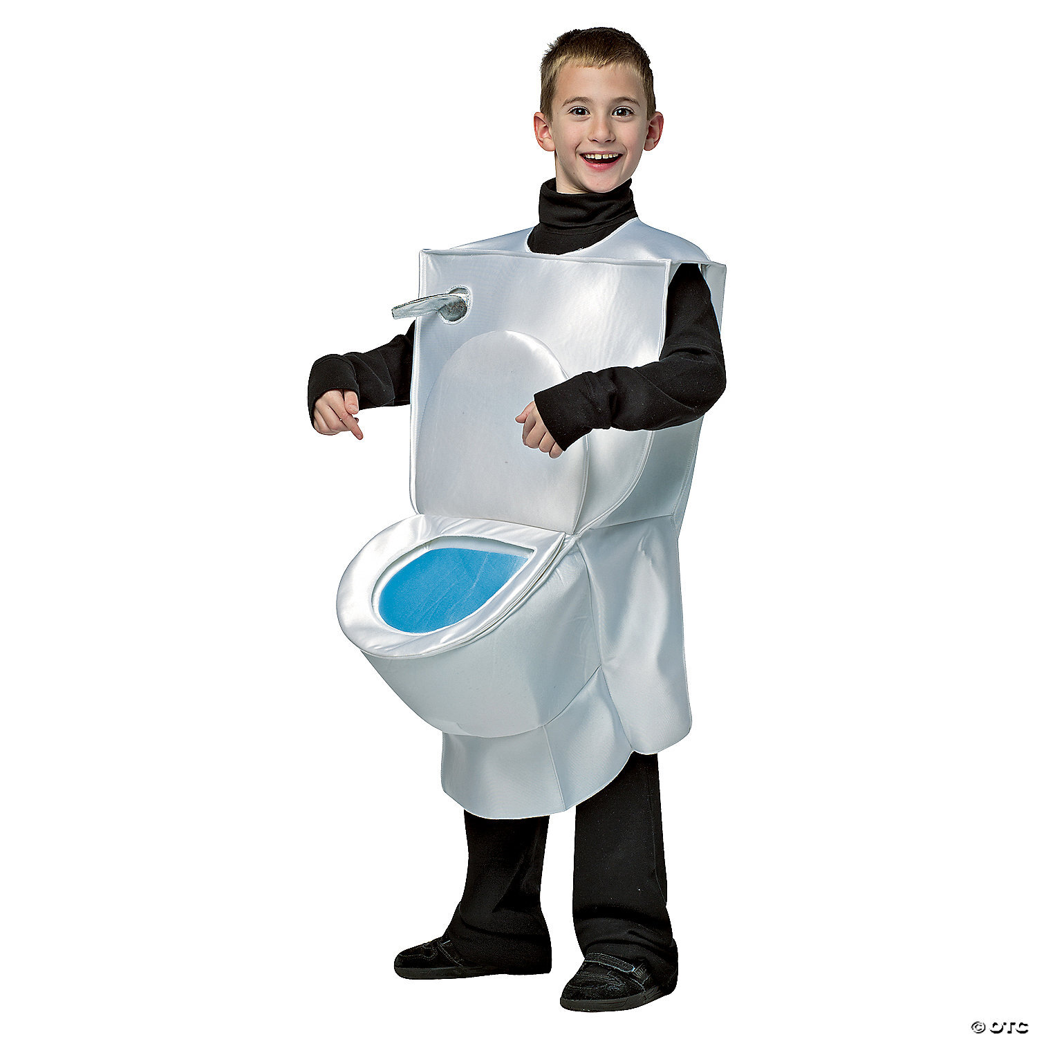 Kids toilet costume