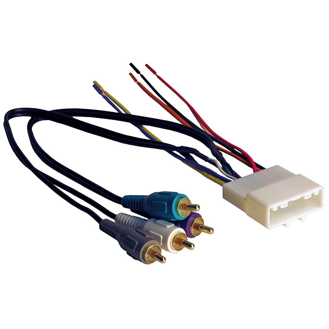 1995-2010 Nissan/Infinity OEM amplifier integration harness