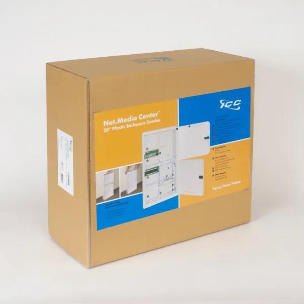 Combo net media center plastic 28"